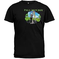 Fall Out Boy - Waiting for Rain T-Shirt Youth Large Black