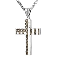 Cross Pendant Necklace For Mens Women Jewelry Religious Pendant Chain Necklace