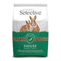 Supreme Petfoods Science Selective House Rabbit Food, Brown,Natural,52.8 ounces