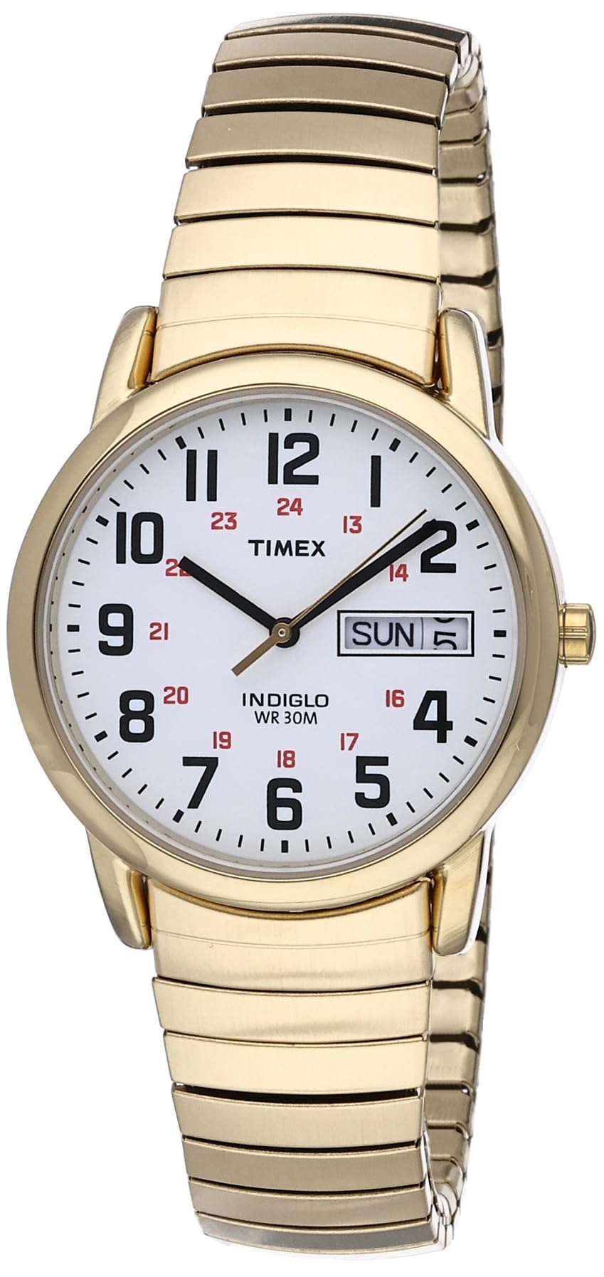 Timex Men's Easy Reader Day-Date Expansion Band Watch