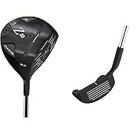 Golf Driver Club & Golf Chipper Wedge,Bundle of 2