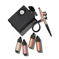 Luminess Air Everyday Airbrush System with Makeup Starter Kit, Deep