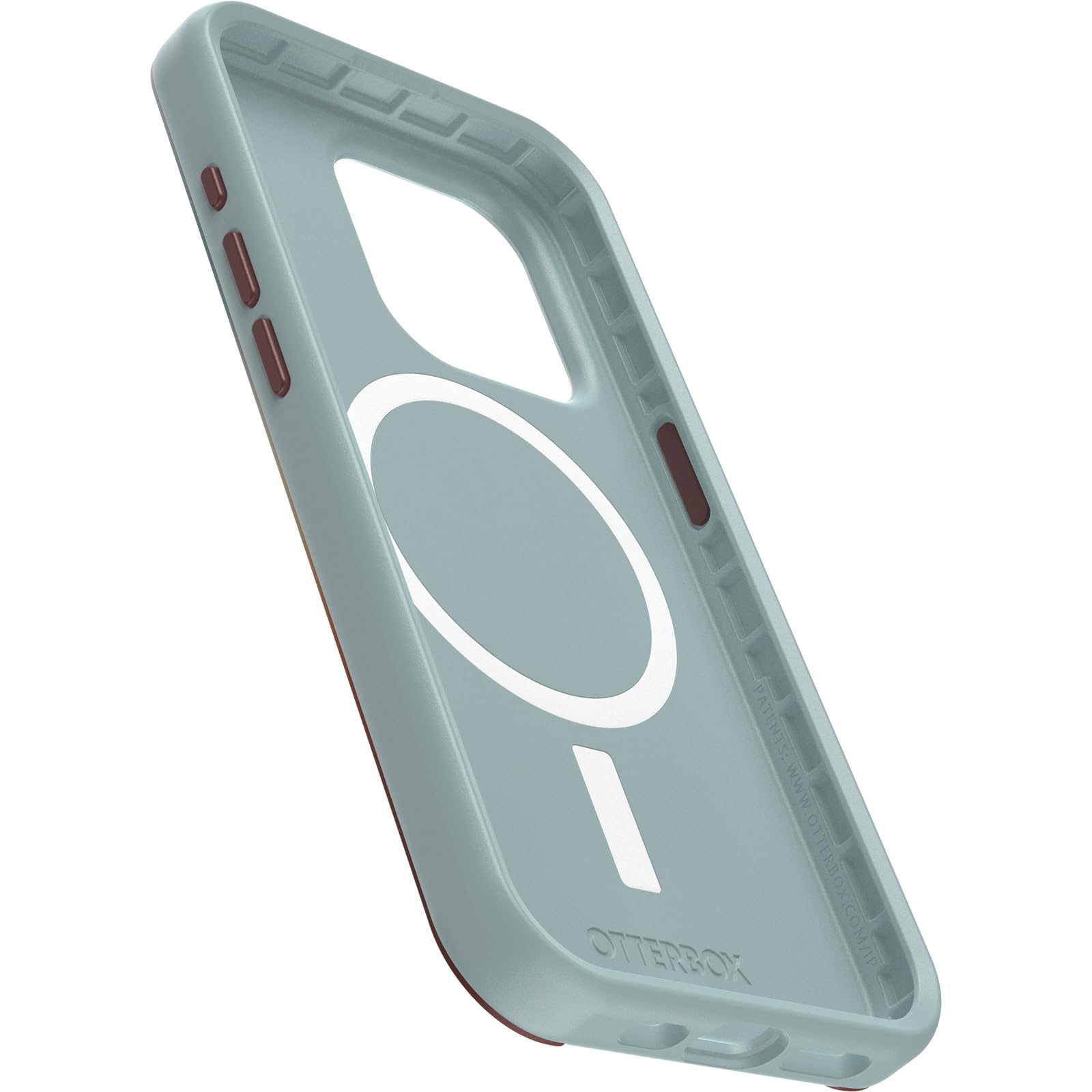 OtterBox iPhone 15 Pro (Only) Symmetry Series Case - ARIZONA SUNRISE (Blue), snaps to MagSafe, ultra-sleek, raised edges protect camera & screen