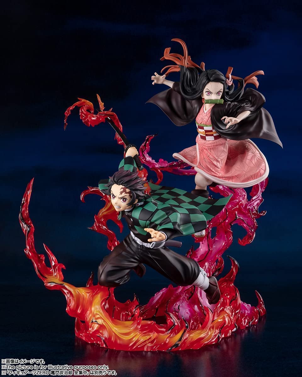TAMASHII NATIONS - Demon Slayer: Kimetsu no Yaiba - Nezuko Kamado Blood Demon Art, Bandai Spirits FiguartsZERO Figure