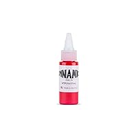 Dynamic Hot Pink Tattoo Ink – Professional Long-Lasting Tattooing Inks - 1 Ounce Bottle