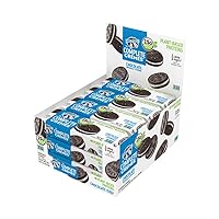 The Complete Cremes®, Sandwich Cookies, Chocolate, Vegan, 5g Plant Protein, 6 Cookies Per Pack (Box of 12)