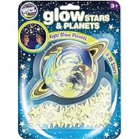 The Original Glowstars: Glowstars & Planets- Glow-in-The Dark, Space Décor, Plastic, Self-Adhesive Pads, Decorate Ceilings, Walls & More