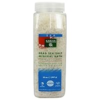 Earth Therapeutics Spa Dead Sea Salt Mineral Bath, 32 oz (907 g) (Pack of 2)