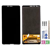 LCD Display + Outer Glass Touch Screen Digitizer Full Assembly Replacement for Sony Xperia 10 X10 II XQ-AU51 XQ-AU52 Black