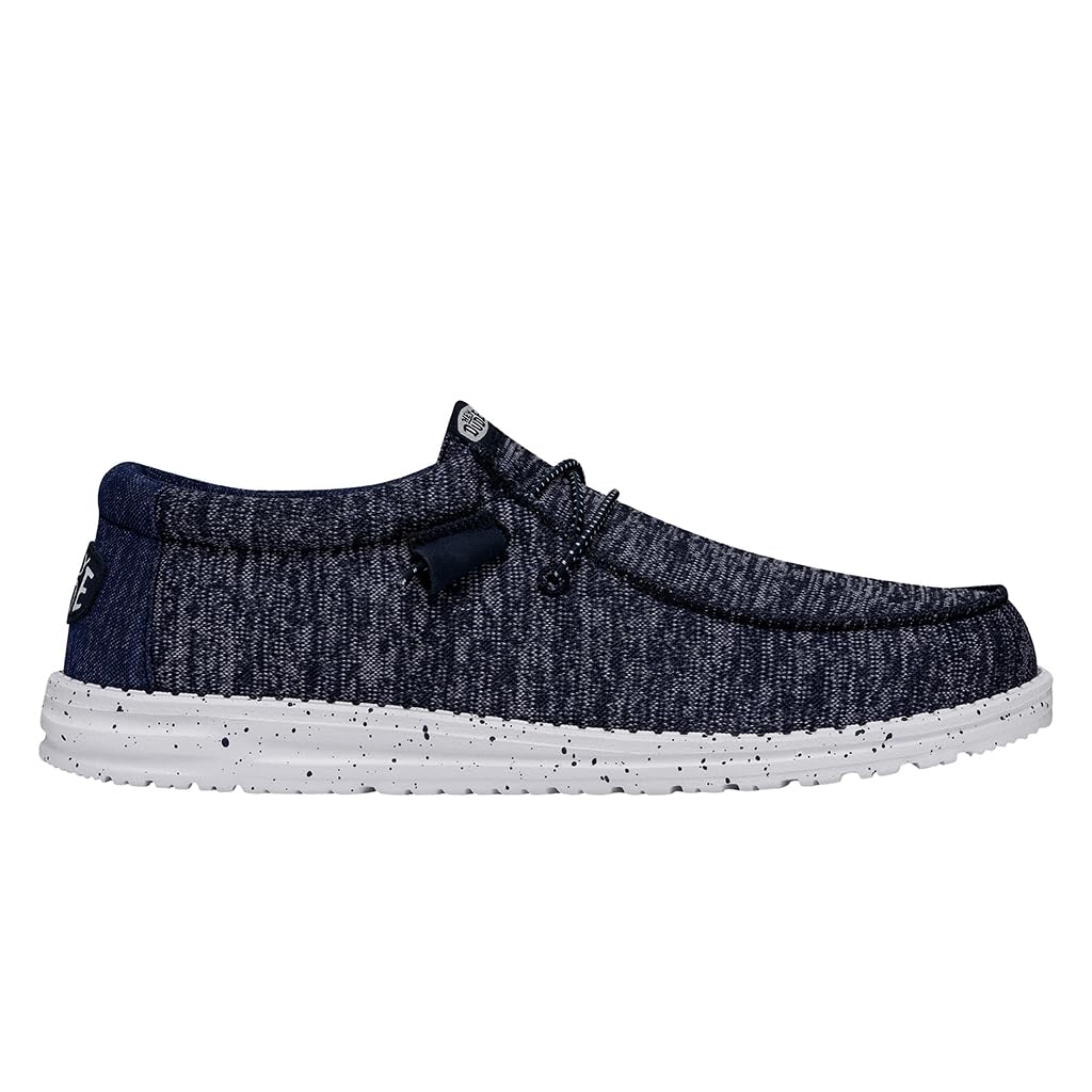 Hey Dude Wally Sport Knit | Men's Loafers | Men's Slip On Shoes | Comfortable & Light Weight