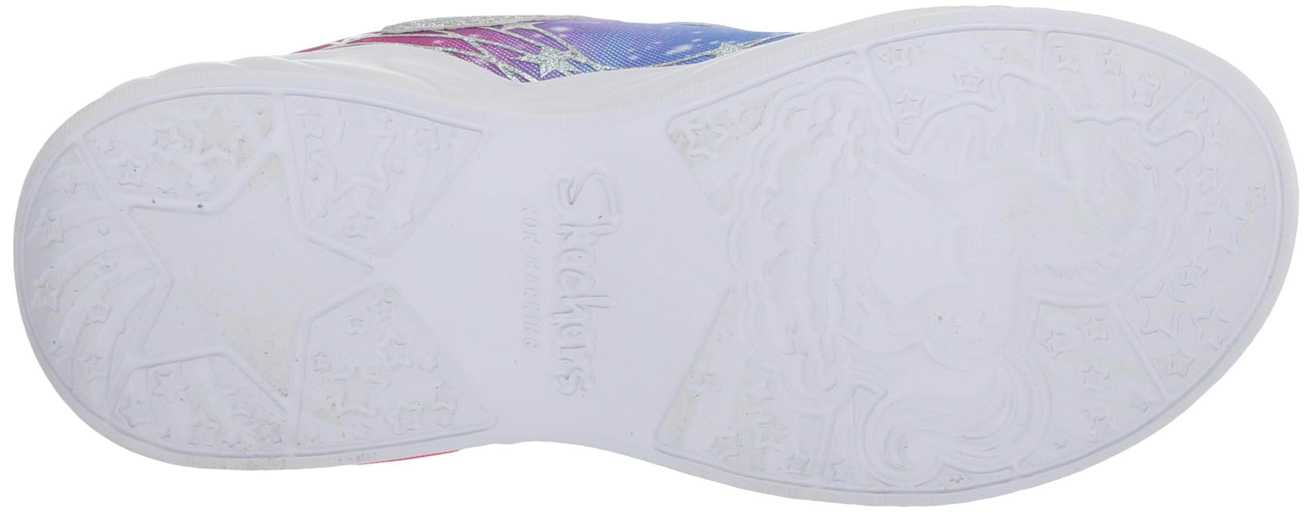 Skechers Unisex-Child Unicorn Dreams-Wishful Magic Sneaker