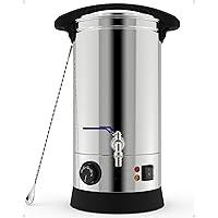 Wax Melter for Candle Making, 12L Large Wax Melting Furnace with Quick Pour Spout and Temp Control for Candle Soap Business Fast Easy Clean (12L Candle Making)