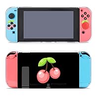 Cherry Fashion Separable Case Compatible with Switch Anti-Scratch Dockable Hard Cover Grip Protective Shell