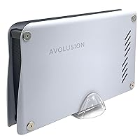 Avolusion PRO-M5 Series 3TB USB 3.0 External Gaming Hard Drive for PS5 Game Console (White, Metal Case) - 2 Year Warranty