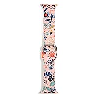Vera Bradley band for Apple Watch, Paradise Bright Coral, One Size