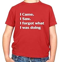 I Came I Saw I Forgot What I was Doing - Childrens/Kids Crewneck T-Shirt