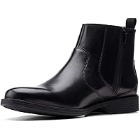 Clarks Men's Whiddon Zip Waterproof Ankle Boot