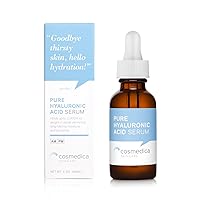 Hyaluronic Acid Serum for Skin- 100% Pure-Anti-Aging Serum- Intense Hydration + Moisture, Non-greasy, Paraben-free-Best Hyaluronic Acid for Your Face (Pro Formula)