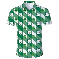 Goodstoworld Men's Novelty Hawaiian Button Down Shirts