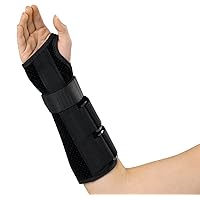 Medline Wrist and Forearm Splint, Right, Small
