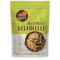 Desi Nutri Multi Millet Vermicelli | Ready to Eat Vermicelli | Millet Vermicelli | Millet Vermicelli - 190 gms | Rich in Iron & Protein