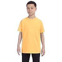 Gildan Heavy Cotton Youth 5.3 oz. T-Shirt-L (Yellow Haze)