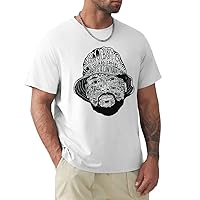 Shirt Men's Short Sleeve T-Shirt Summer Round Neck Cotton Graphic Tops Tee