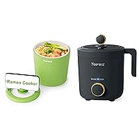 Topwit Hot Pot Electric & 1.2L Small Rice Cooker