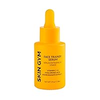 Face Trainer Serum with Vitamin C, Hyaluronic Acid, and Pomegranate Extract, Brightens, Hydrates, and Combats Signs of Aging, Face Serum for Glowing Skin