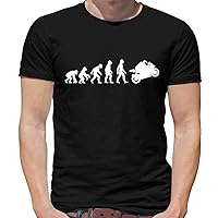 Evolution of Man Superbike - Mens Premium Cotton T-Shirt