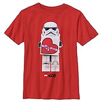 Fifth Sun Kids' Lego Star Wars Stormtrooper Candy Boys Short Sleeve Tee Shirt