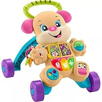 Fisher-Price Laugh & Learn Baby & Toddler Toy Smart Stages Learn With Sis Walker, Educational Music Lights And Activities