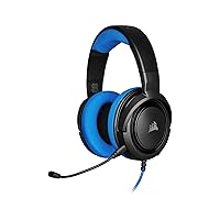 Corsair HS35 Wired Stereo Gaming Headset w/Microphone - Blue