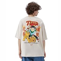 Niepce Inc Streetwear Cotton Graphic Men Short Sleeve T-Shirt