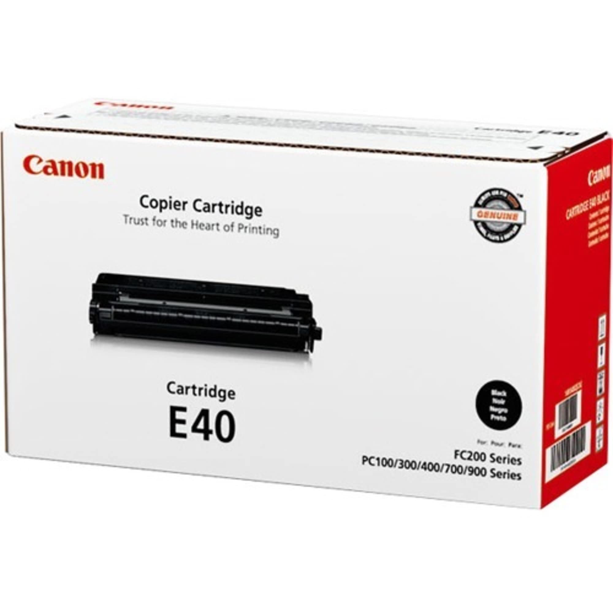 Canon E40 Black Toner Cartridge (1491A002CA)