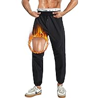Sauna Suit for Men Heats Sauna Sweat Shirt Non Rip Boxing Sweat Suits Weight Loss Gym Tops Sauna Pants