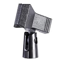 On-Stage MY200 Plastic Clothespin-Style Microphone Clip, Black