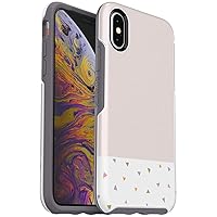 OtterBox Symmetry Series Case for iPhone Xs & iPhone X - Non-Retail Packaging - (Party Dip Graphic/Pink)