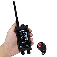 Premium Hidden Devices Detector - Hidden Camera Detectors RF Detector & Bug Detector | Hidden Camera Finder for GPS Tracking/Radio Frequency Signal Detection Anti Spy Detector Spy Bug Sweeper