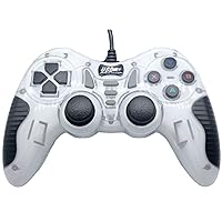 PC Game Controller Wired,USB Gaming Controller Gamepad for PC/Laptop Computer(Windows 98 XP 7 8 10) / PlayStation 3 / Android (White)