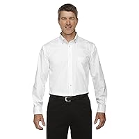 Mens Crown Collection Solid Oxford D630 -WHITE 3XL