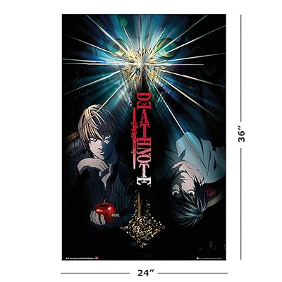 POSTER STOP ONLINE Death Note - Manga/Anime TV Show Poster/Print (Duo -  Light vs. L) (Size 24 x 36)