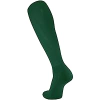 Twin City Adult All-Sport Solid Color Tube Socks DARK GREEN