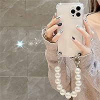 Pearl Bracelet Chain Phone case for iPhone 15 14 13 12 11 Pro X XS Max XR 7 8 Plus Protection Cover,1,for iPhone 13