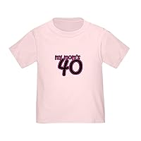 CafePress My Mom is 40! Toddler T Shirt Toddler Tee