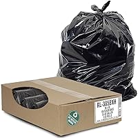 Aluf Plastics 55 Gallon Trash Can Liners (100 Count) - 38