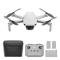 Mini 2 SE Fly More Combo, Mini Drone with 10km Video Transmission, 3 Batteries for 93 Mins Max Flight Time, Under 249 g, QHD Video, Auto Return to Home, QuickShots, Drone with Camera for Beginners