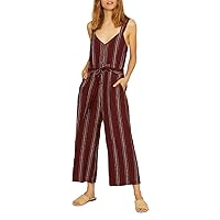 Sanctuary Clothing Women's Sedona Stripe Linen Blend Jumpsuit
