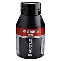 Amsterdam Standard Series Acrylic Jar 1000ml Lamp Black 702 (17717022)