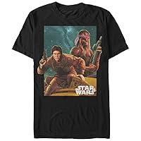 STAR WARS Men's Bandana and Han Graphic T-Shirt